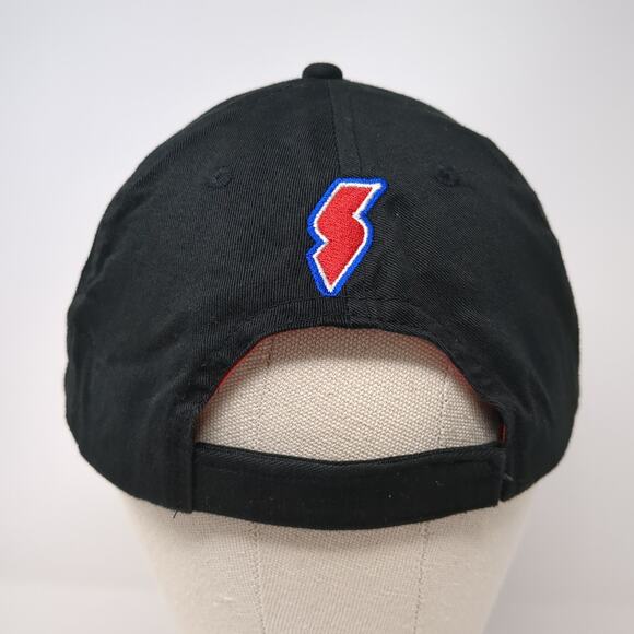 Summit Racing Equipment U.S. Flag Strapback Baseball Cap Black One Size 6 Panel - Picture 6 of 8